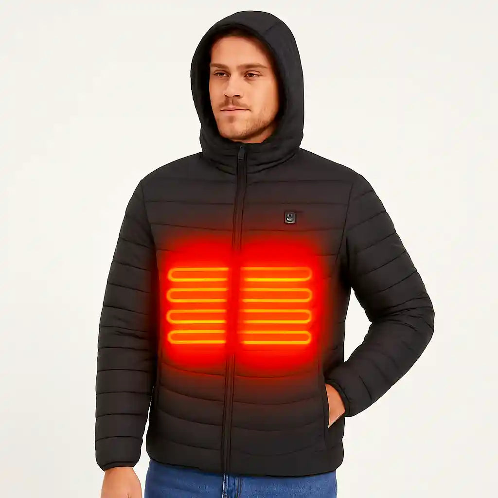 Electric Heated Jacket for Winter | Water-Resistant Warmth for Men & Women