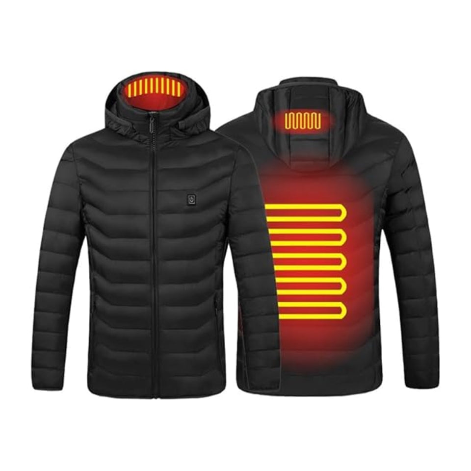 Electric Heated Jacket for Winter | Water-Resistant Warmth for Men & Women