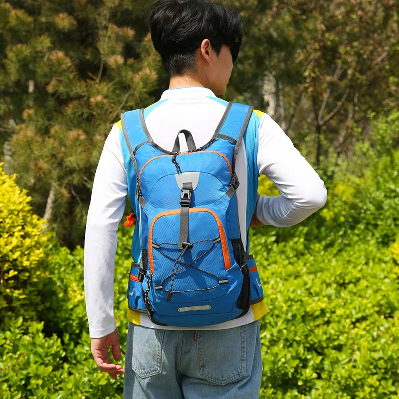 Lightweight Hiking Bag with Reflective Design for Outdoor Adventures