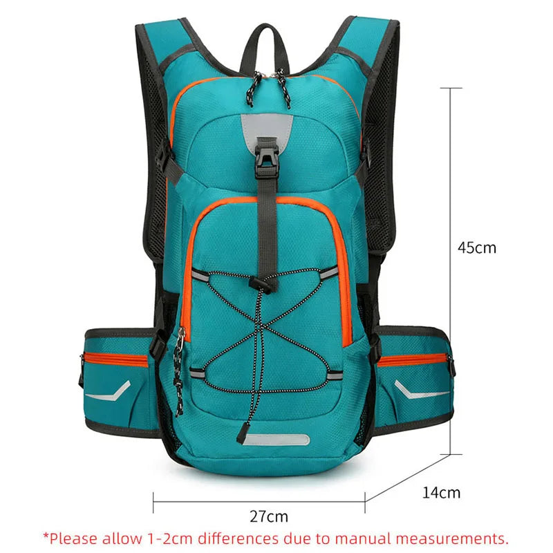 Lightweight Hiking Bag with Reflective Design for Outdoor Adventures