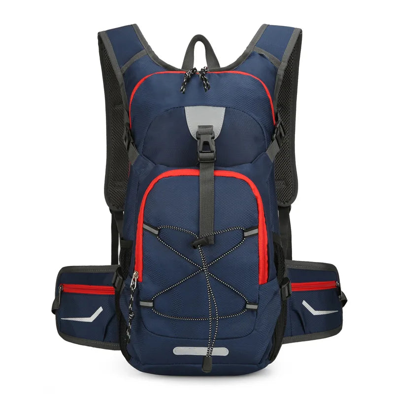 Lightweight Hiking Bag with Reflective Design for Outdoor Adventures
